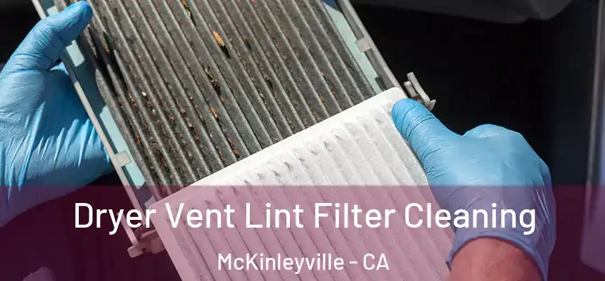  Dryer Vent Lint Filter Cleaning McKinleyville - CA